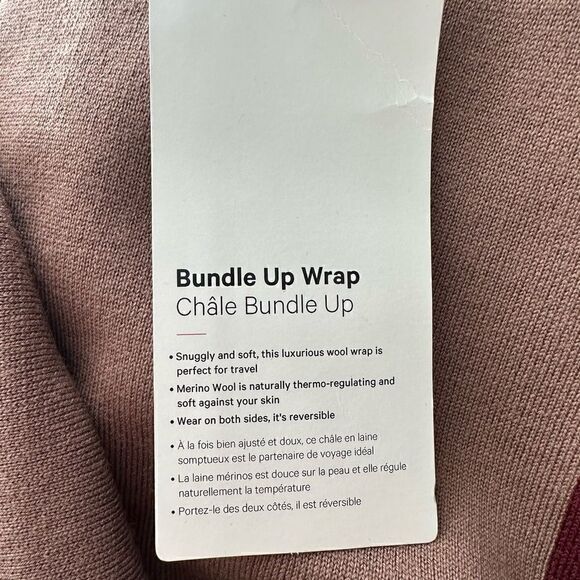 NWT Lululemon Bundle Up Wrap, One Size Fits All - Picture 6 of 10